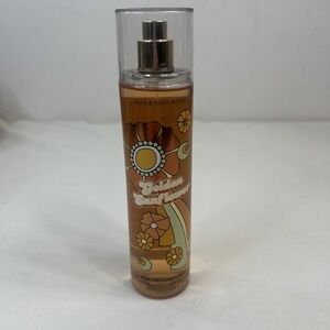 NEW Bath & Body Works GOLDEN SUNFLOWER Fine Fragrance Mist 8 oz